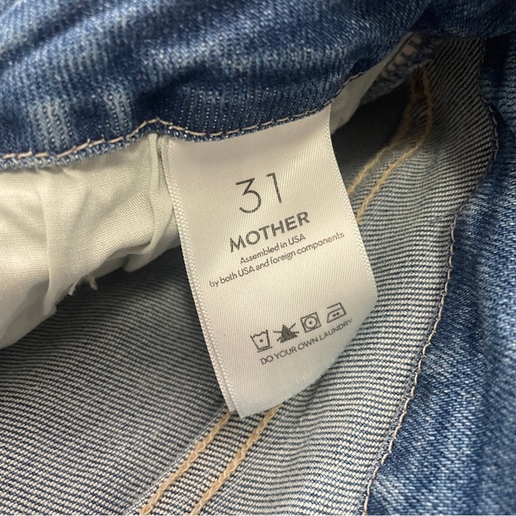 MOTHER The Roller Fray Wide Leg Jean - Picture 12 of 15